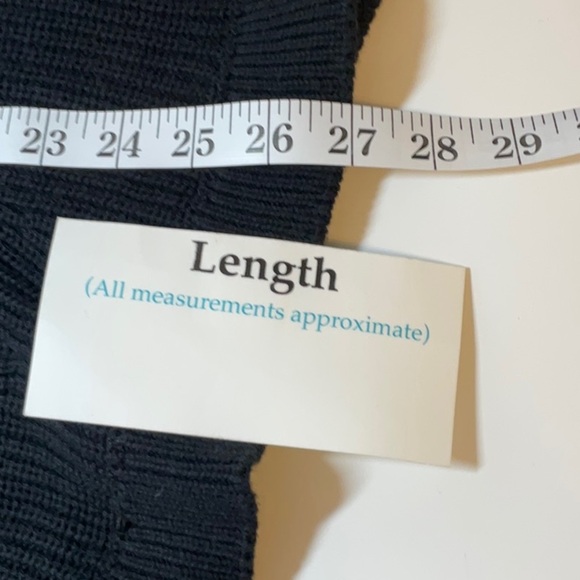 Lane Bryant Pullover Sweater 14/16 Black - Picture 7 of 12